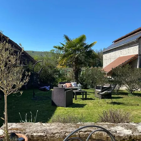 Nature En Bord De Dordogne Entre Sarlat Et Rocamadour بيت للعطل Pinsac